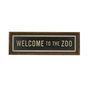 Wallity Cuadro decorativo enmarcado KZM412 de 19 x 70 cm
